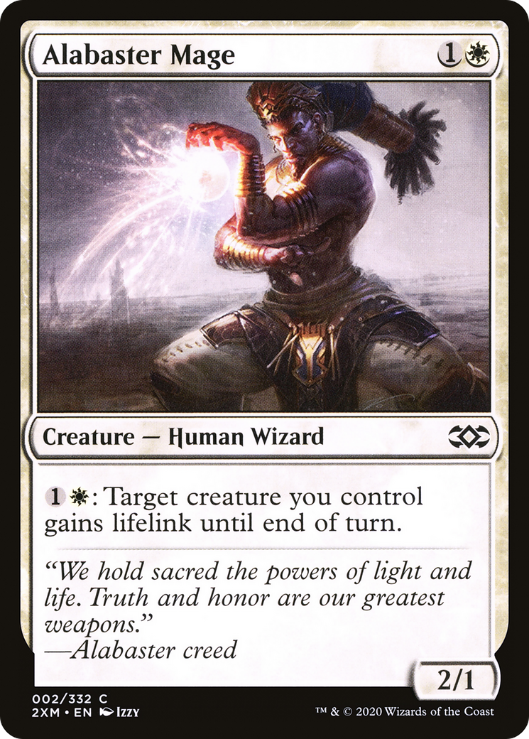 Alabaster Mage (2XM-002) [Double Masters]