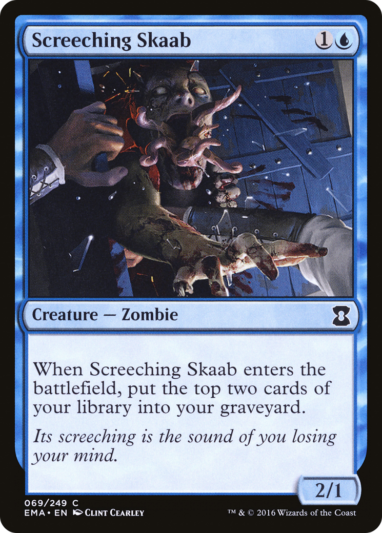 Screeching Skaab (EMA-069) [Eternal Masters] Foil
