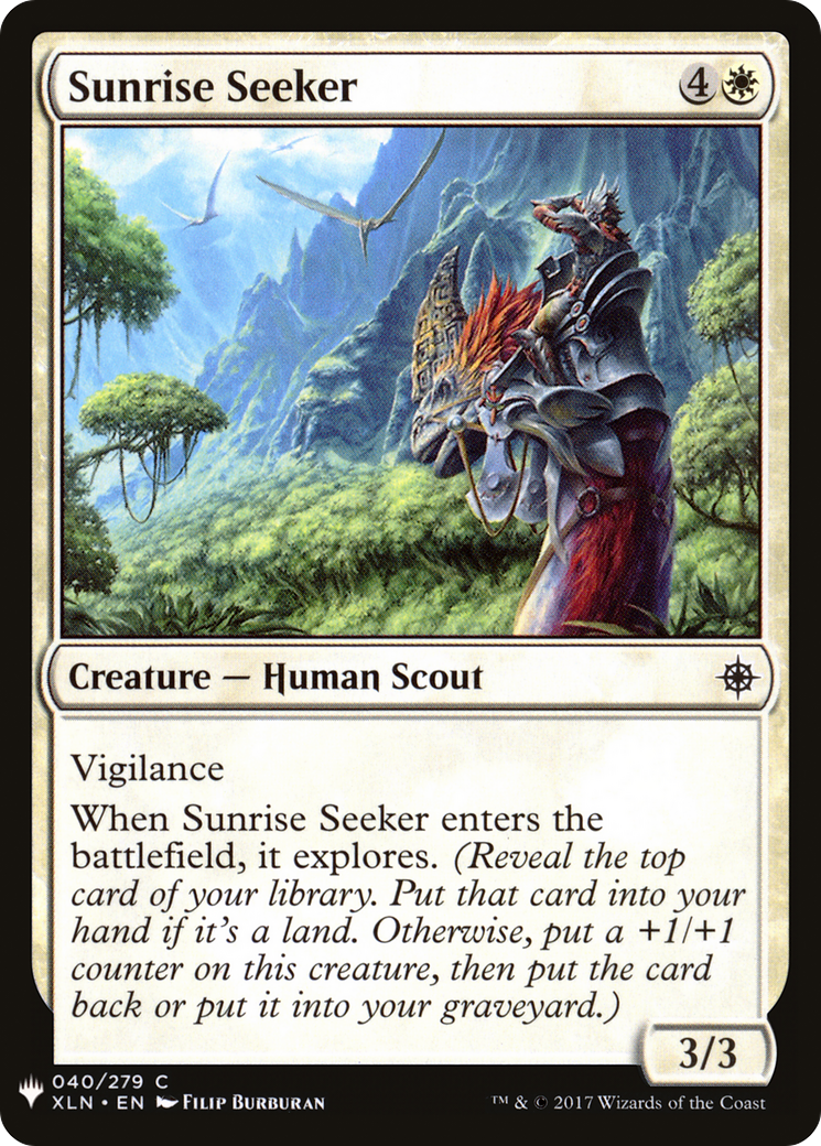 Sunrise Seeker (LIST-XLN-40) [The List]