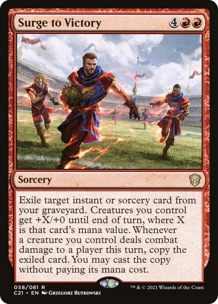 Surge to Victory (C21-058) [Commander 2021]