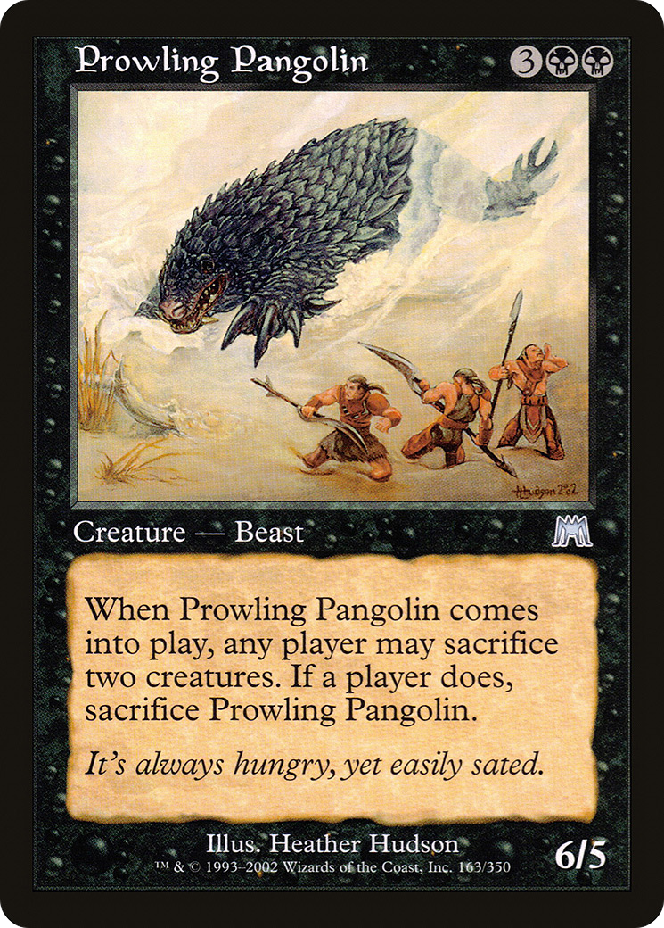 Prowling Pangolin (ONS-163) [Onslaught] Foil