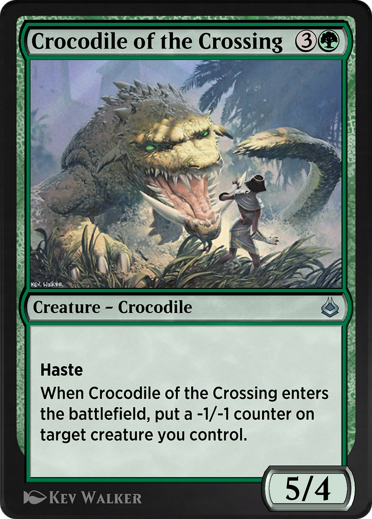 Crocodile of the Crossing (AKR-187) [Amonkhet Remastered]