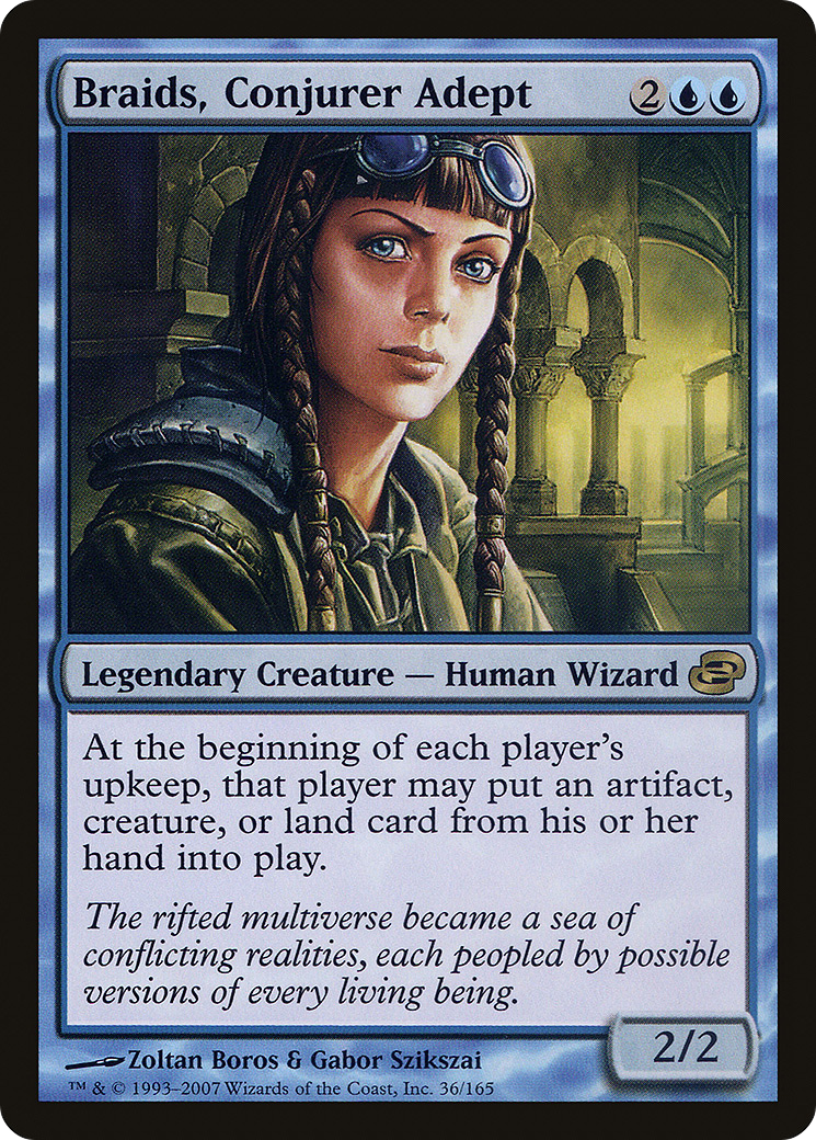 Braids, Conjurer Adept (PLC-036) [Planar Chaos] Foil