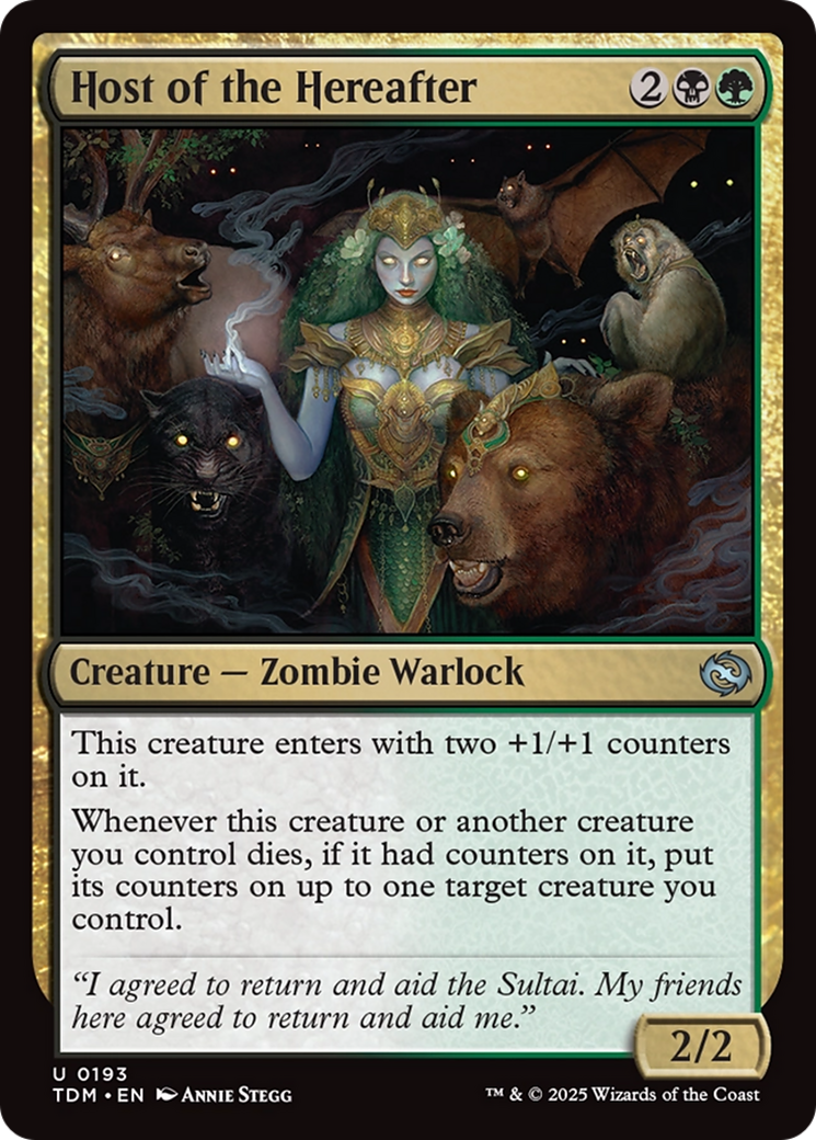 Host of the Hereafter (TDM-193) [Tarkir: Dragonstorm]