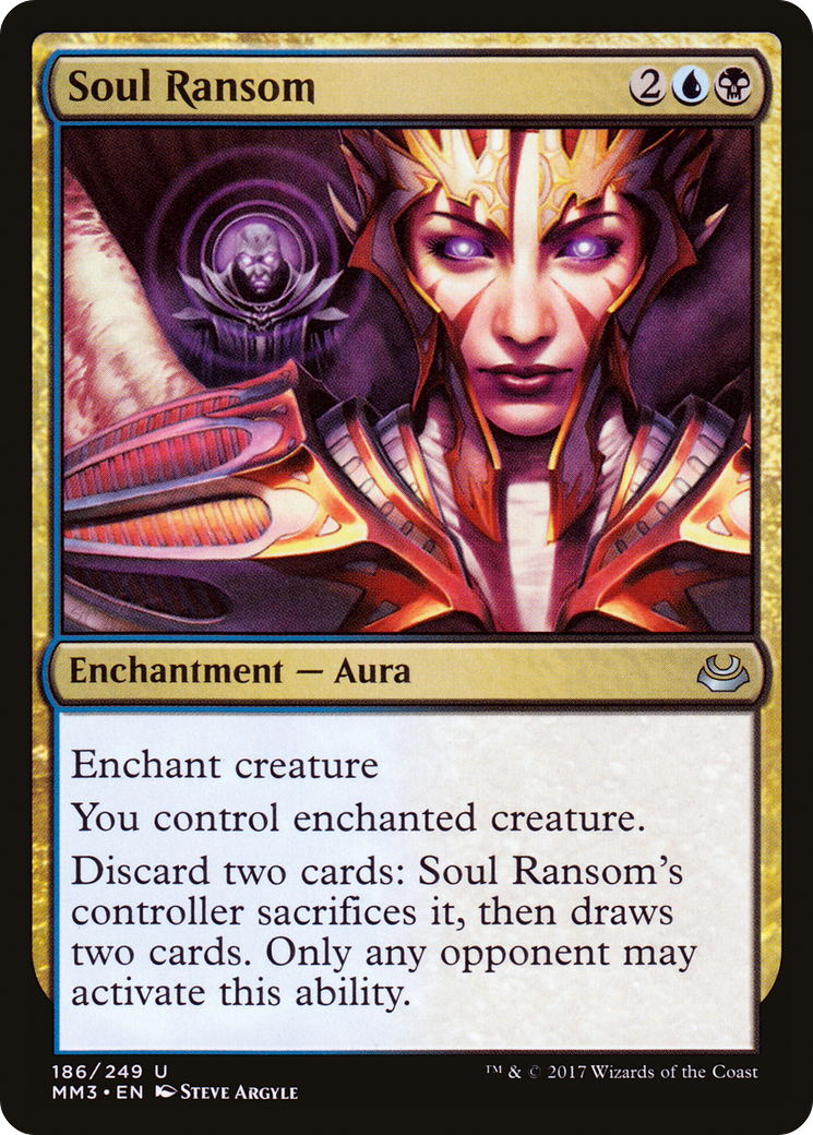 Soul Ransom (MM3-186) [Modern Masters 2017] Foil