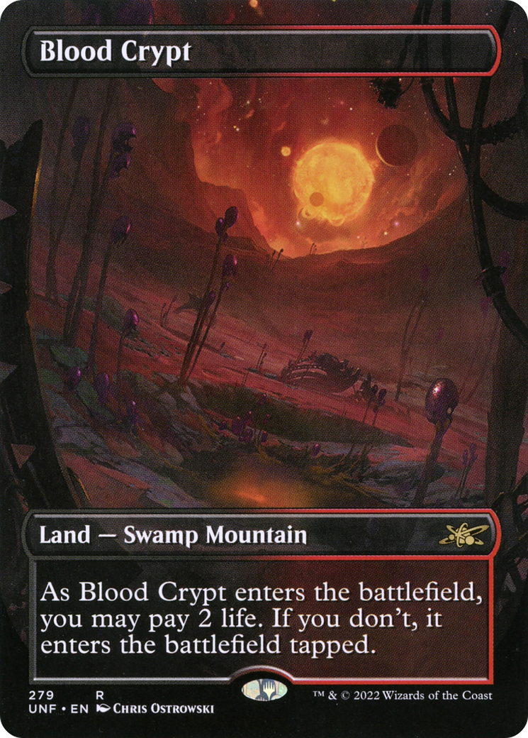 Blood Crypt (Borderless) (UNF-279) [Unfinity] Foil