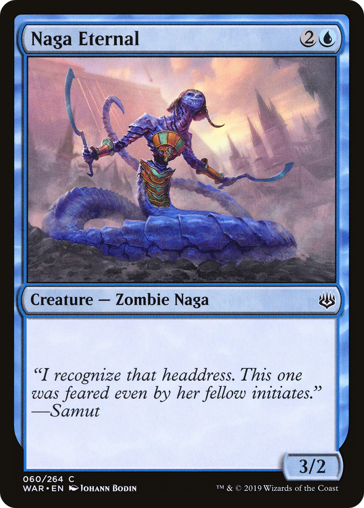 Naga Eternal (WAR-060) [War of the Spark] Foil