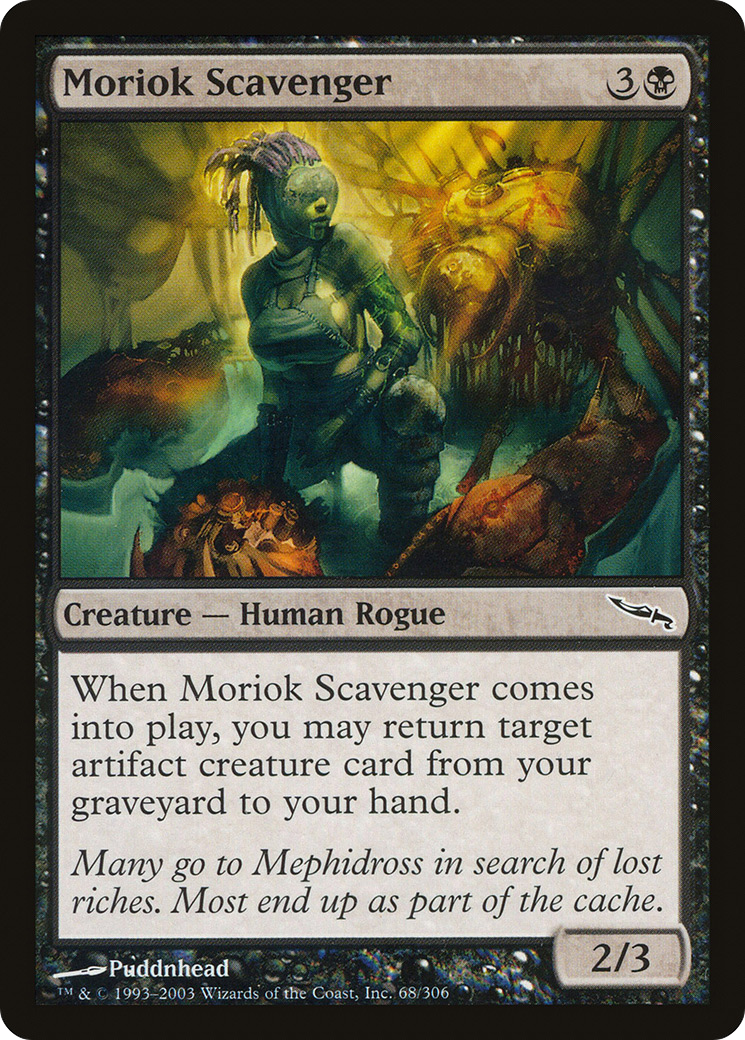 Moriok Scavenger (MRD-068) [Mirrodin]