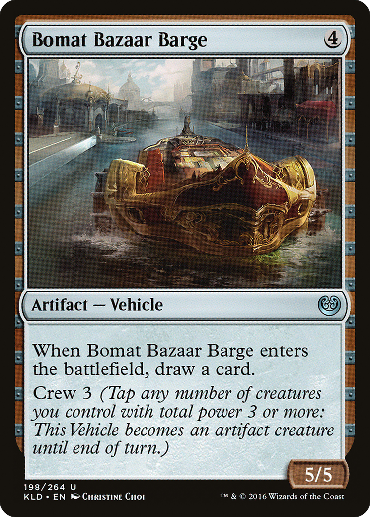 Bomat Bazaar Barge (KLD-198) [Kaladesh] Foil