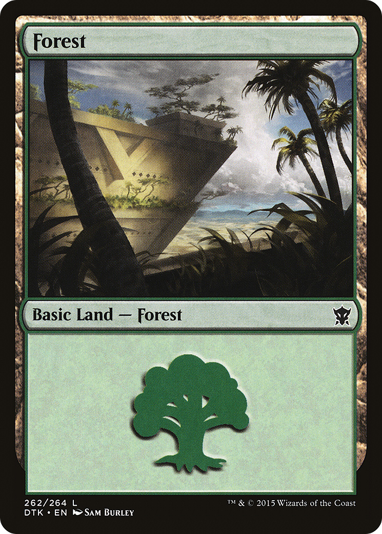 Forest (DTK-262) [Dragons of Tarkir]