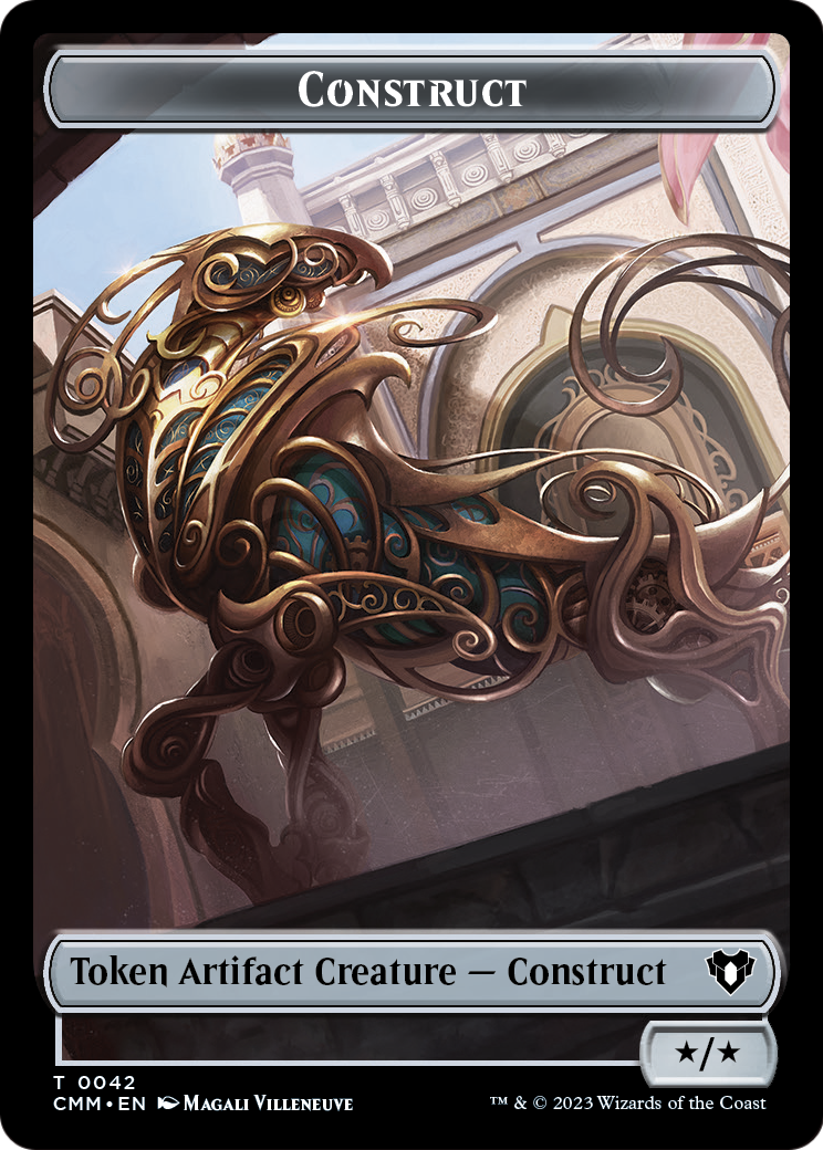 Construct (TCMM-042) [Commander Masters Tokens]