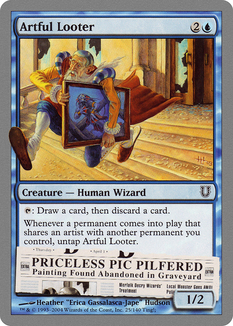 Artful Looter (UNH-025) [Unhinged] Foil