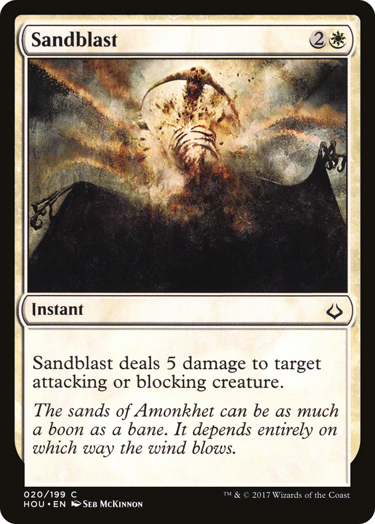 Sandblast (HOU-020) [Hour of Devastation]