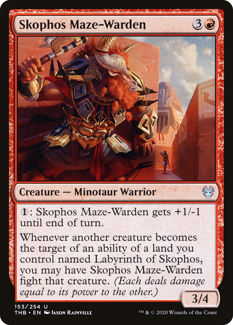Skophos Maze-Warden (THB-153) [Theros Beyond Death]