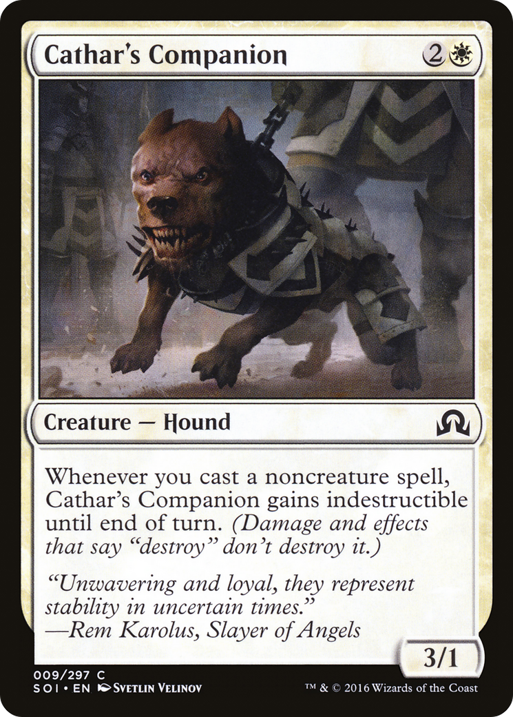 Cathar's Companion (SOI-009) [Shadows over Innistrad] Foil