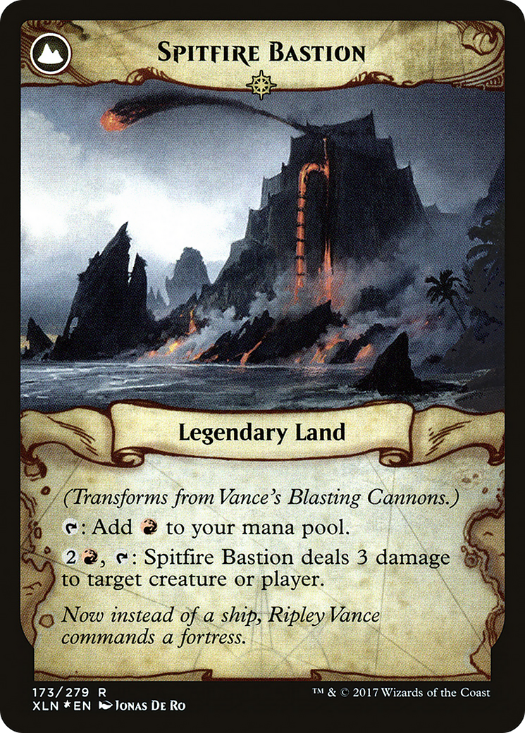 Vance's Blasting Cannons (PRE-173S) [Ixalan Promos] Foil