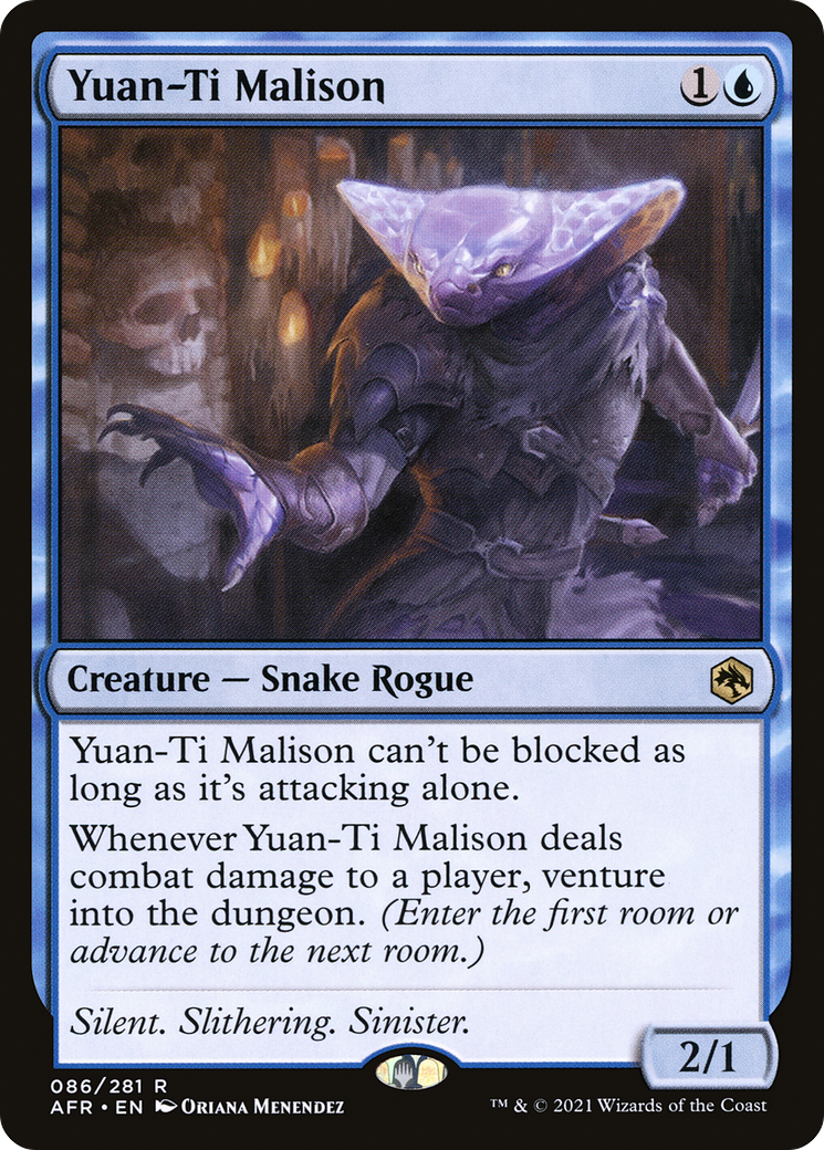 Yuan-Ti Malison (AFR-086) [Adventures in the Forgotten Realms]