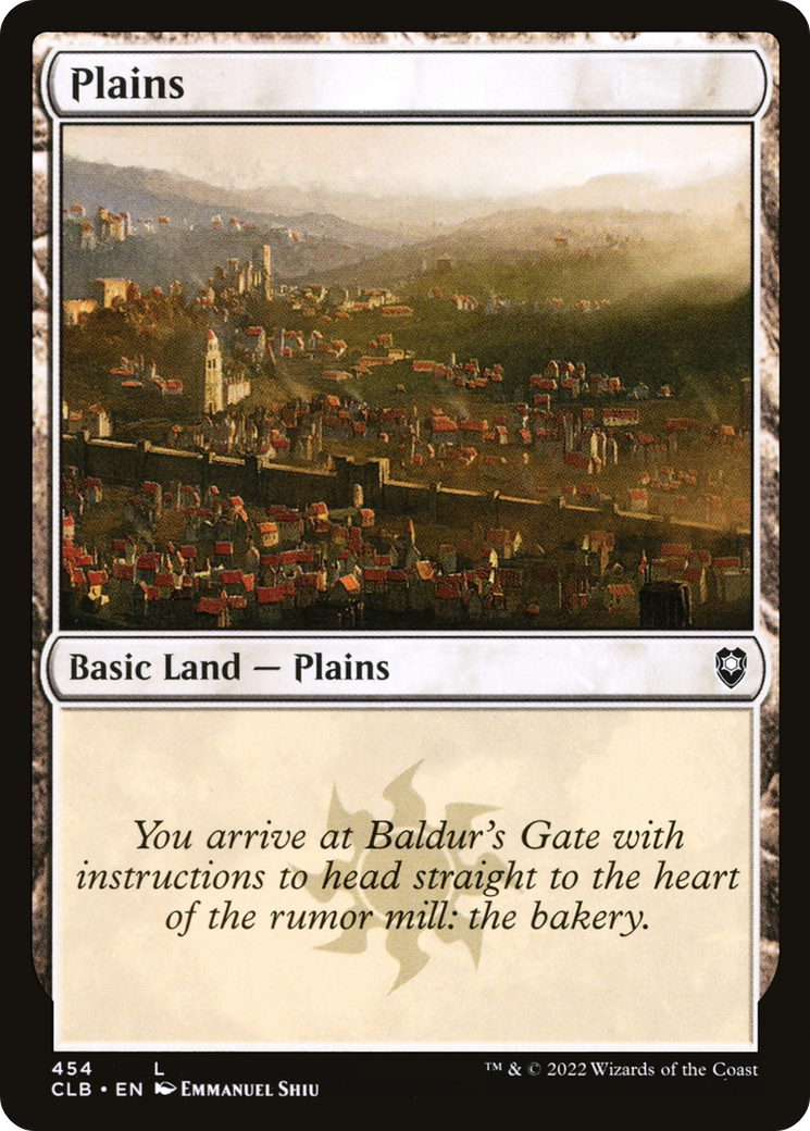 Plains (CLB-454) [Commander Legends: Battle for Baldur's Gate]