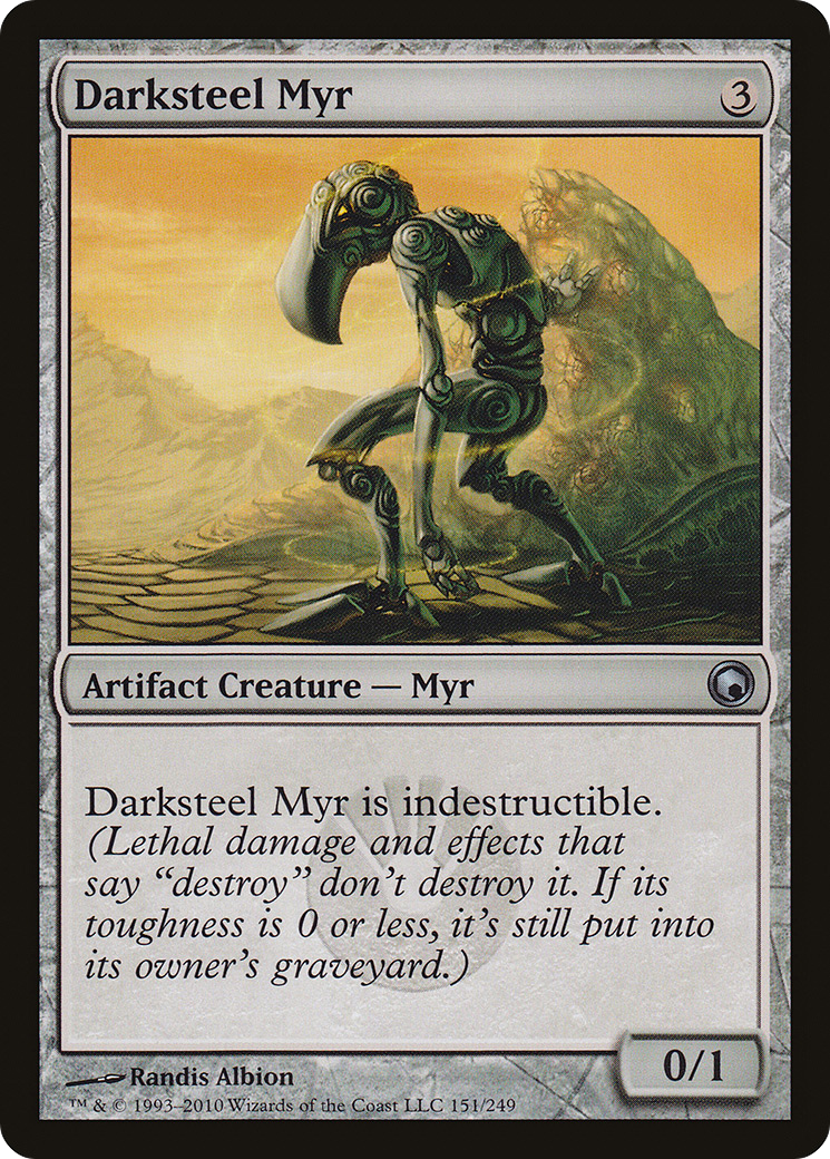 Darksteel Myr (SOM-151) [Scars of Mirrodin]