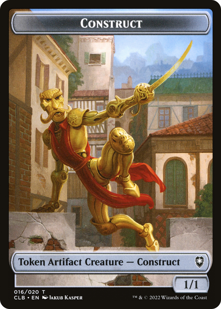 Construct Token (CLB-016) [Battle for Baldur's Gate Tokens]