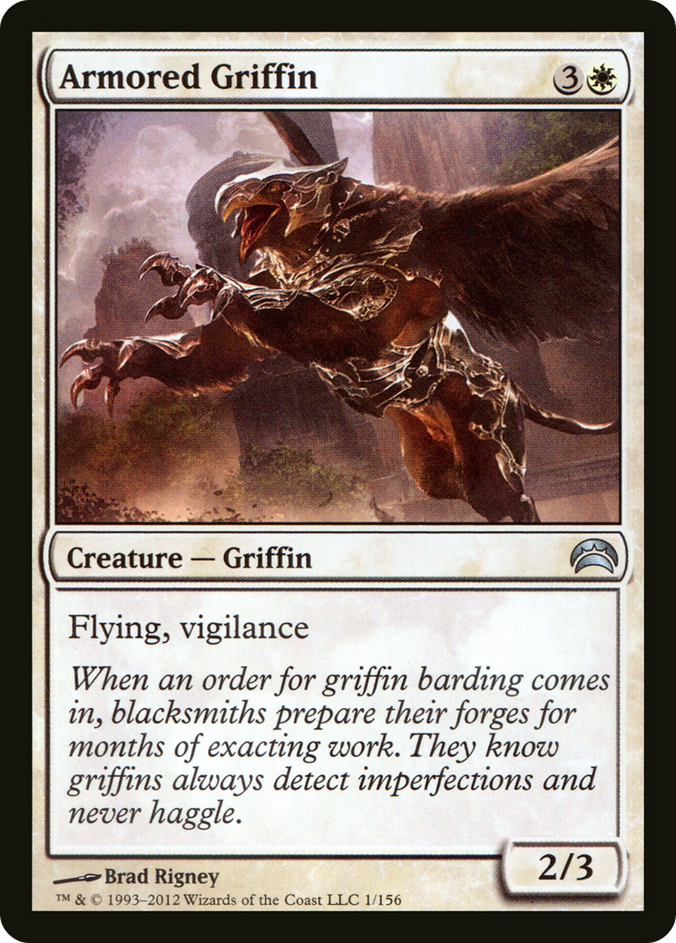 Armored Griffin (PC2-001) [Planechase 2012] Foil