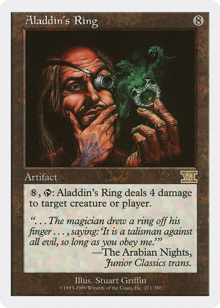 Aladdin's Ring (6ED-271) [Classic Sixth Edition]