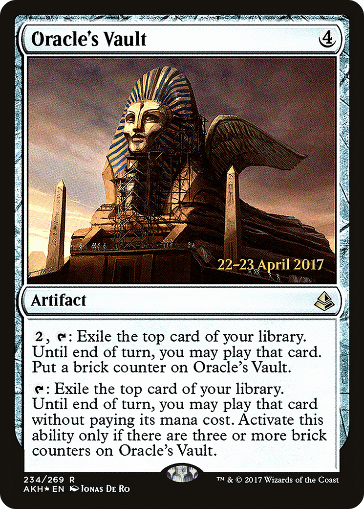 Oracle's Vault (PRE-234S) [Amonkhet Promos] Foil