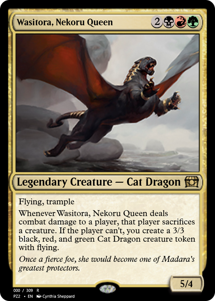 Wasitora, Nekoru Queen (PZ2-65705) [Treasure Chest]
