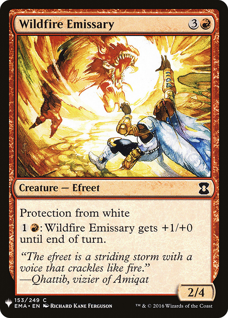 Wildfire Emissary (LIST-EMA-153) [The List]