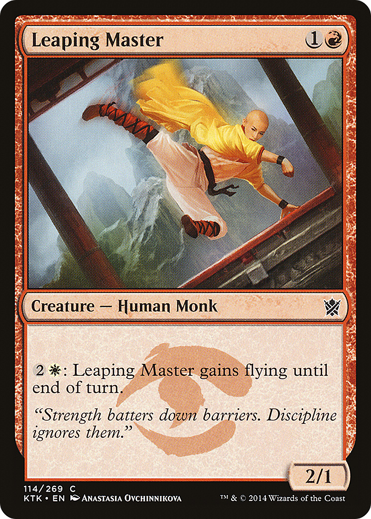 Leaping Master (KTK-114) [Khans of Tarkir]