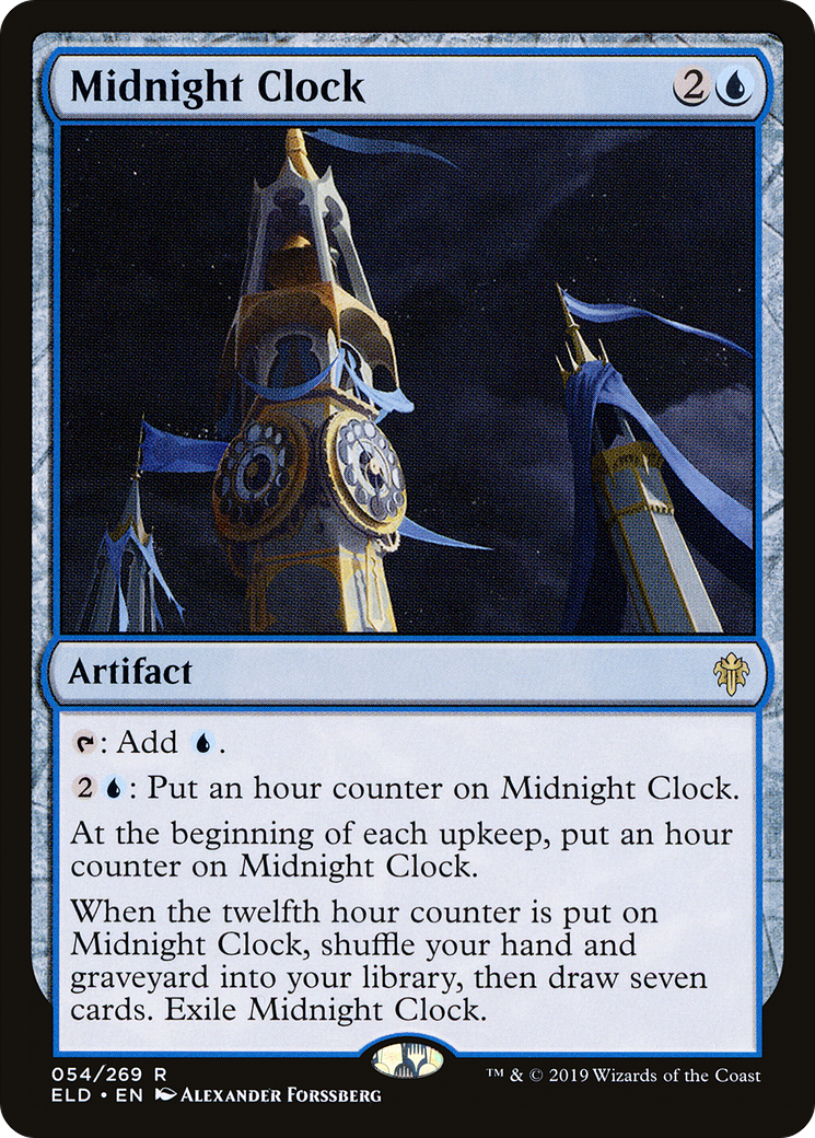 Midnight Clock (ELD-054) [Throne of Eldraine] Foil