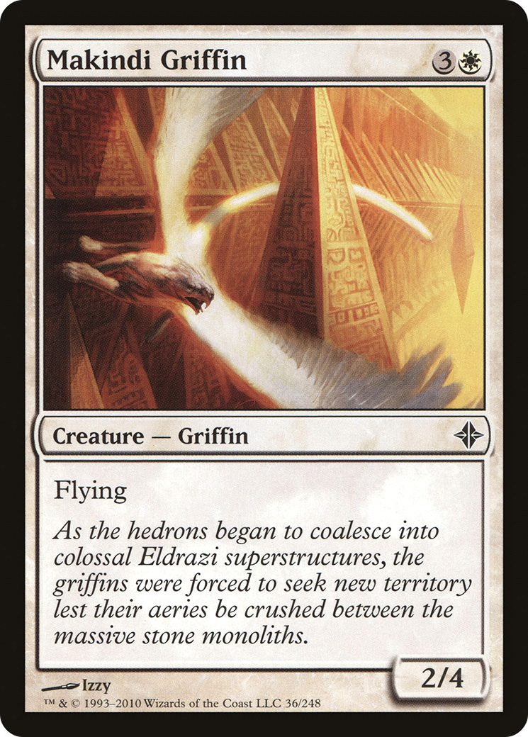 Makindi Griffin (ROE-036) [Rise of the Eldrazi] Foil
