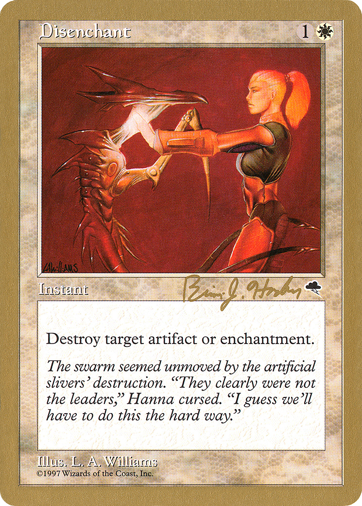 Disenchant - 1998 Brian Hacker (TMP) [World Championship Decks 1998]