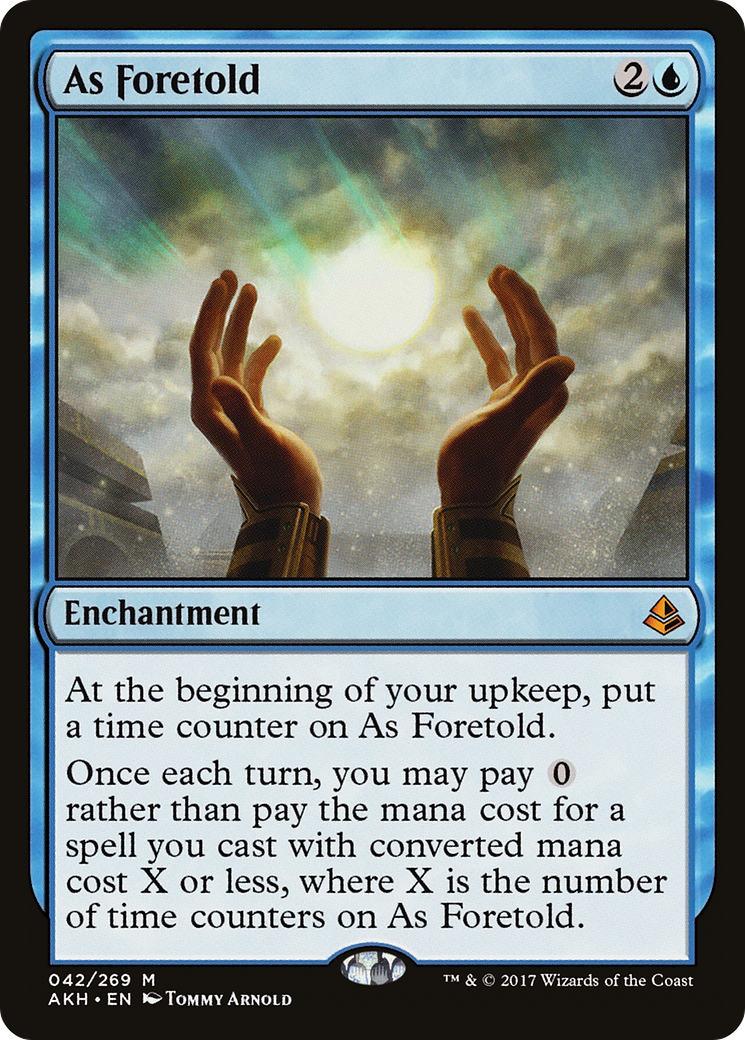 As Foretold (AKH-042) [Amonkhet] Foil
