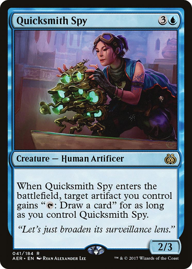 Quicksmith Spy (AER-041) [Aether Revolt]