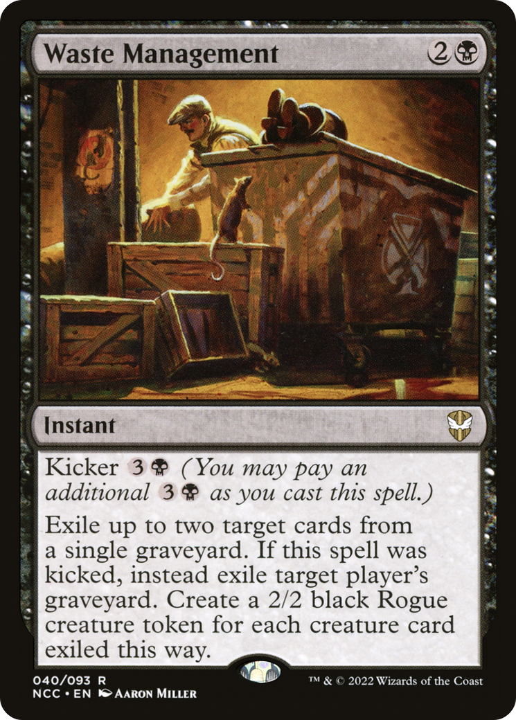 Waste Management (NCC-040) [New Capenna Commander]