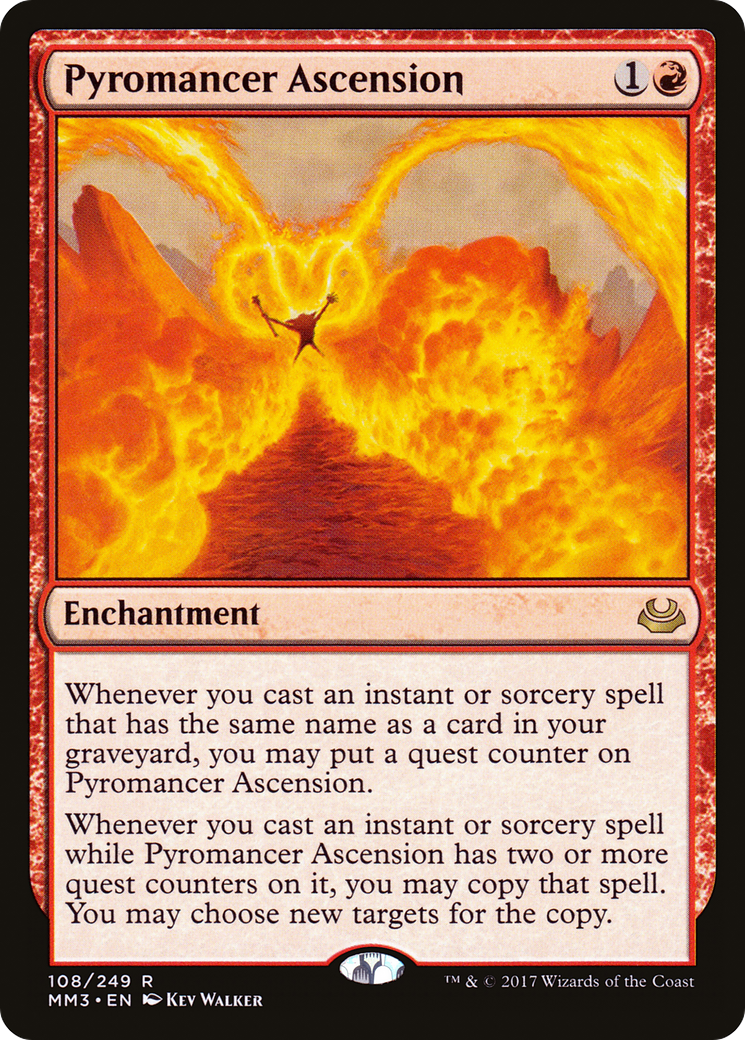 Pyromancer Ascension (MM3-108) [Modern Masters 2017] Foil