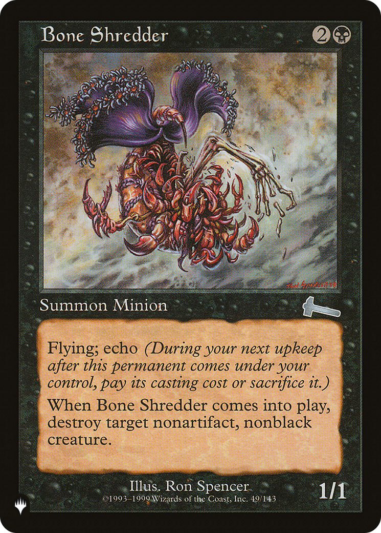 Bone Shredder (LIST-ULG-49) [The List]