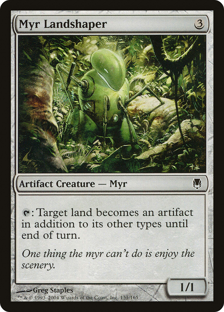 Myr Landshaper (DST-131) [Darksteel]