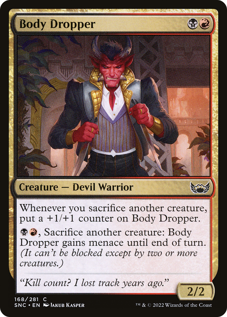 Body Dropper (SNC-168) [Streets of New Capenna] Foil