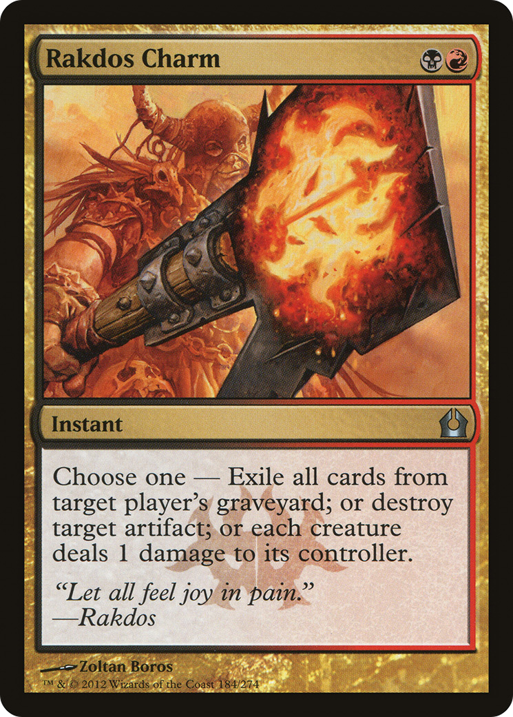 Rakdos Charm (RTR-184) [Return to Ravnica]