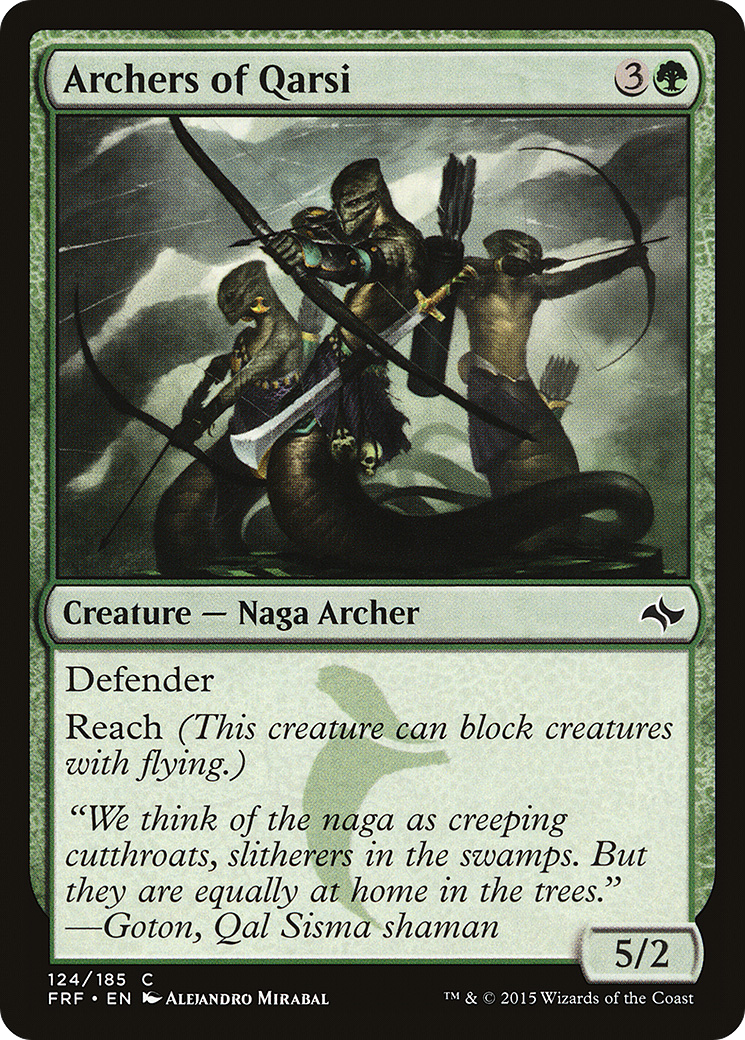 Archers of Qarsi (FRF-124) [Fate Reforged]