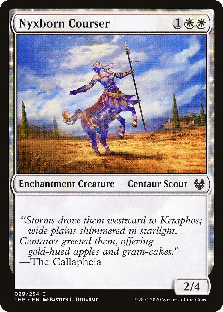 Nyxborn Courser (THB-029) [Theros Beyond Death] Foil