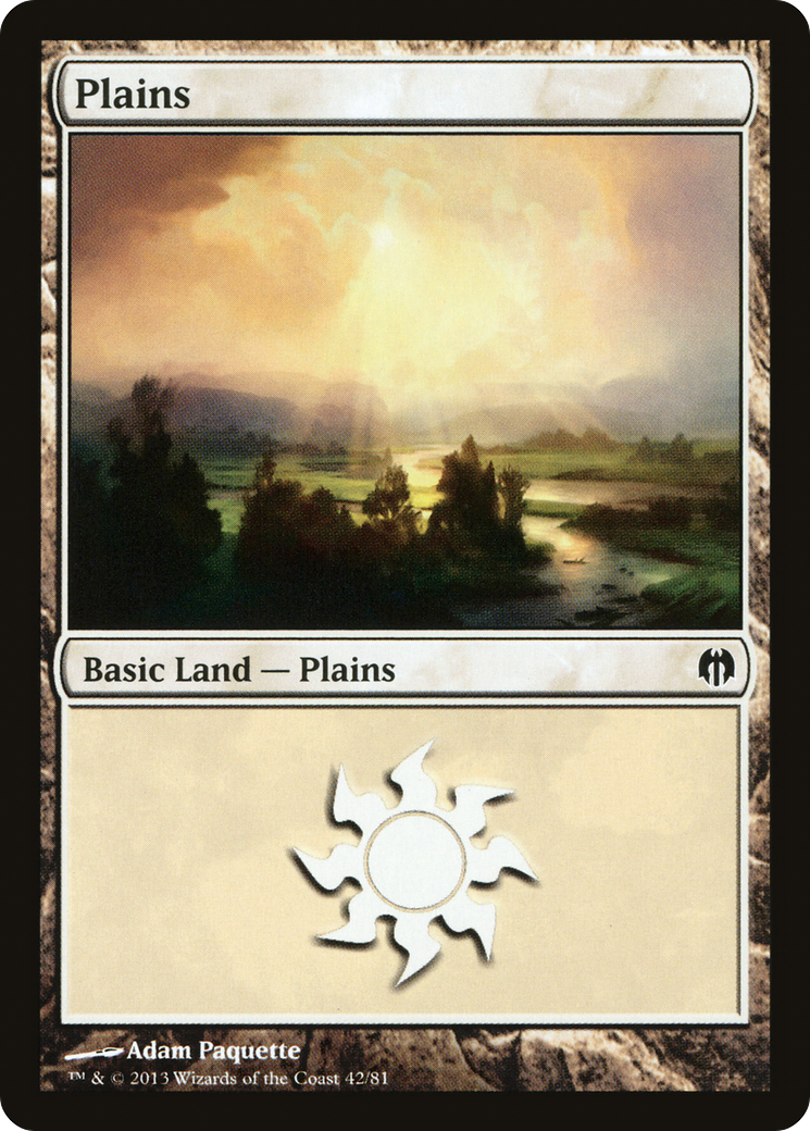 Plains (DDL-042) [Duel Decks: Heroes vs. Monsters]