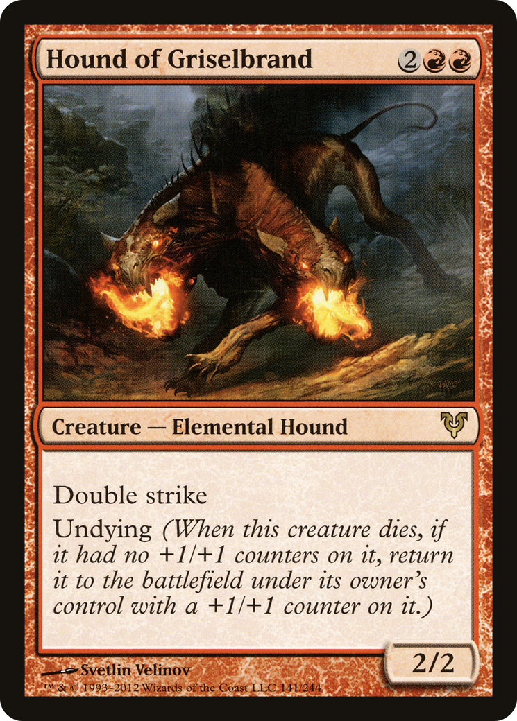 Hound of Griselbrand (AVR-141) [Avacyn Restored]
