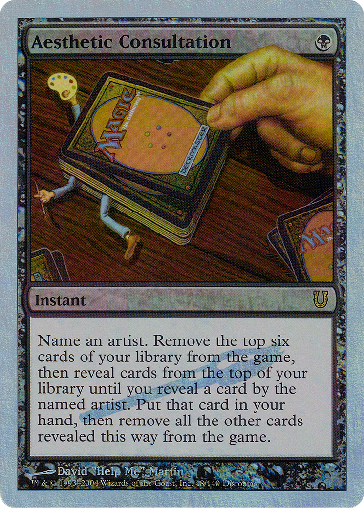 Aesthetic Consultation (Alternate Foil) (UNH-048) [Unhinged] Foil