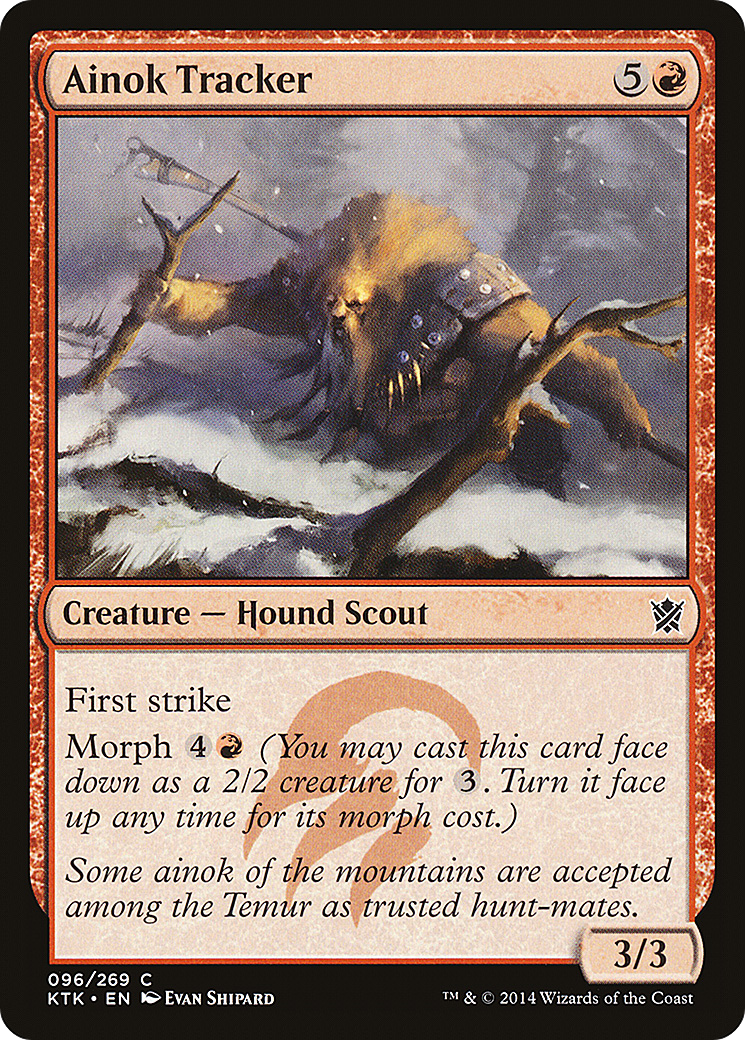 Ainok Tracker (KTK-096) [Khans of Tarkir]