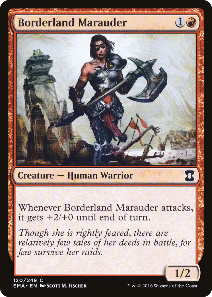 Borderland Marauder (EMA-120) [Eternal Masters] Foil