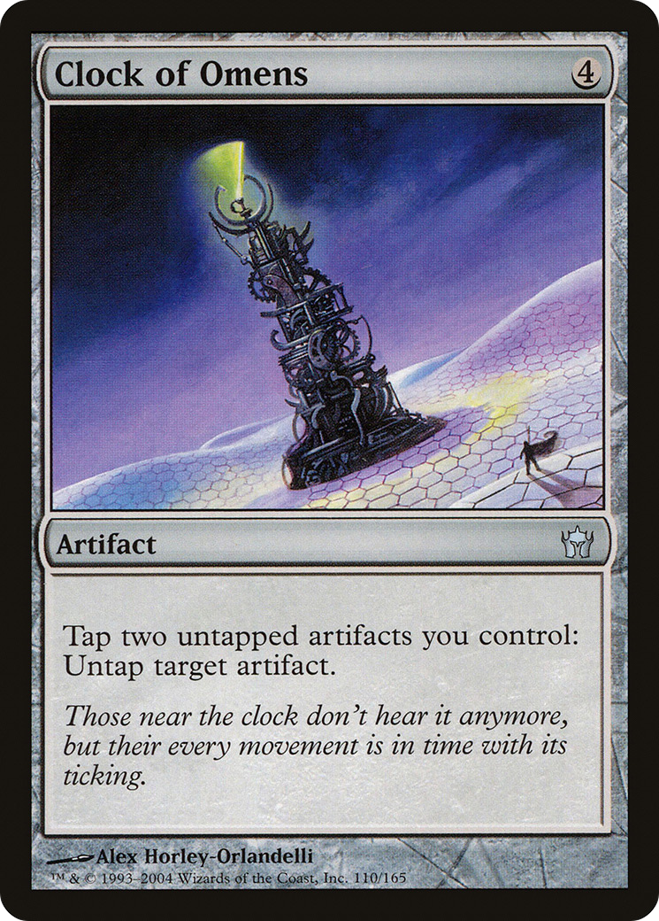 Clock of Omens (5DN-110) [Fifth Dawn] Foil