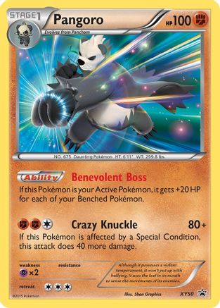 Pangoro - XY50 (XY50/211) [XY Promos] Holofoil - Promo